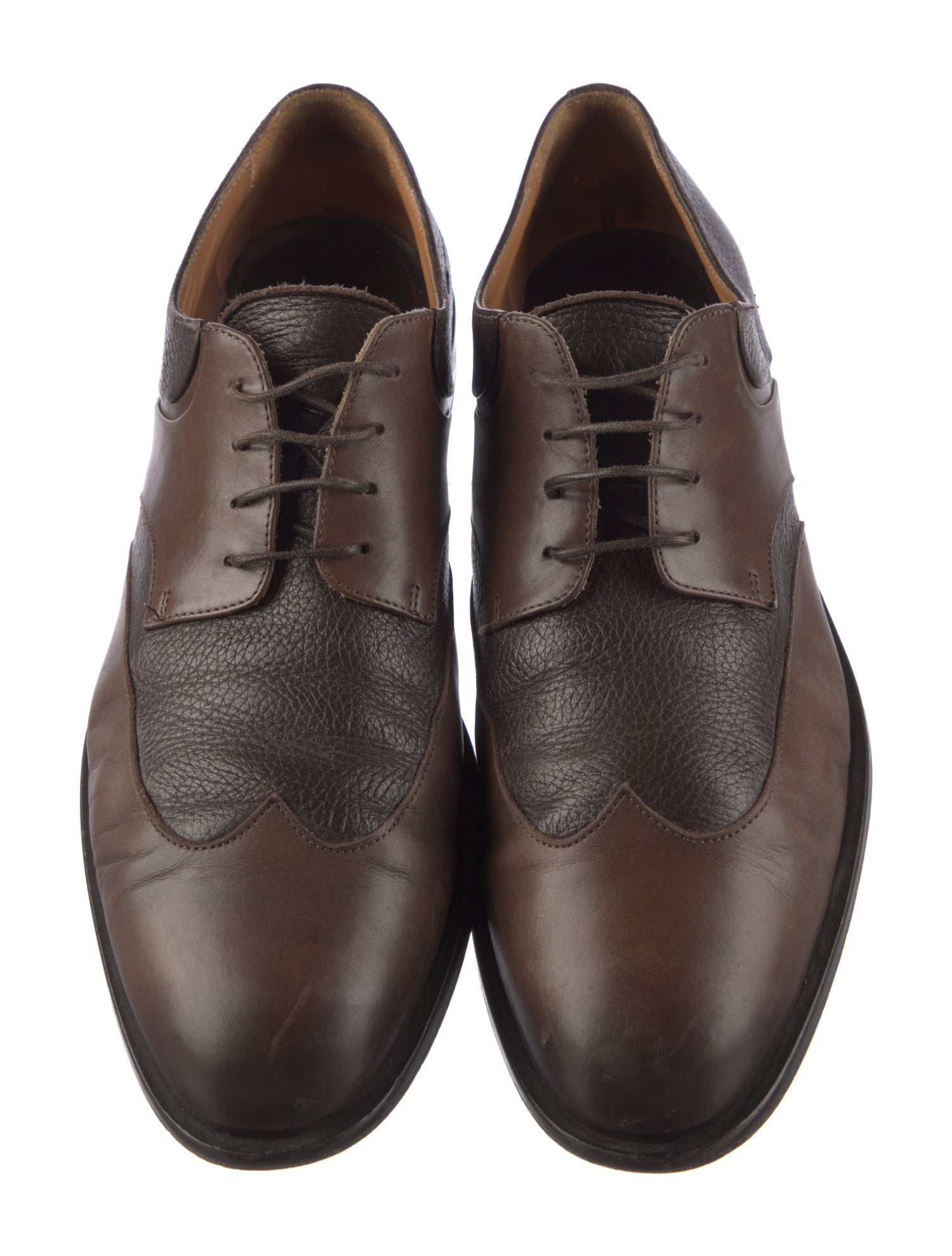 Bruno Magli Leather Spectators